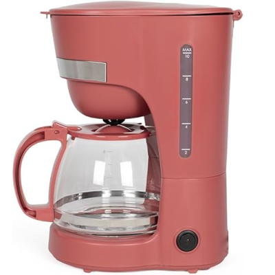 Cafetière Électrique LIVOO 1,25L - Blanc