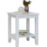 TABLE DE NUIT WHITE LAC 400 × 400 × 505 151023