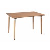 TABLE RECT 120 × 80 × 74 CM BOIS T7-3