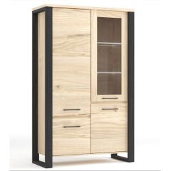 VITRINE EDEN 1 CHENE 1 VITRE EDW-3
