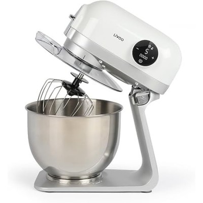 Robot Pâtissier 5L - 1200W 6 Vitesses Livoo