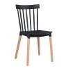 CHAISE BOIS NOIRE C08BLACK
