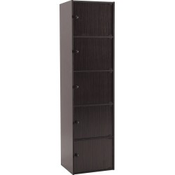 ETAGERE DE RANGEMENT 5PORTES LIGHT CAPPUCINO 5509127