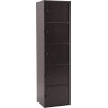 ETAGERE DE RANGEMENT 5PORTES LIGHT CAPPUCINO 5509127