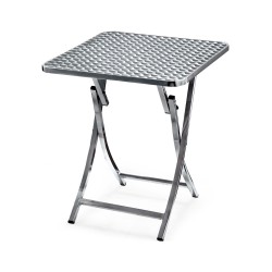 TABLE ALU PLIANTE 60 × 60 × 70 YB516A
