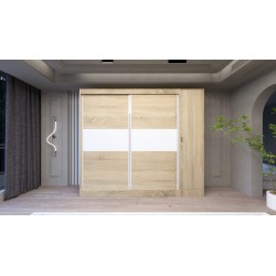 ARMOIRE 2650 ORMAN BLANC SONOMA 265 × 220 × 60CM ARM-ORMAN