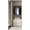 ARMOIRE BOIS 2P/ 2TIOIRS 800 × 2000 × 500 232 ARM-232