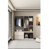 ARMOIRE BOIS 6P/ 2TIOIRS 1600 × 2000 × 500 234 ARM-234
