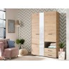 ARMOIRE CAMBRIS 3K2FO 11011886 127.5 × 54 × 205.5 ARM-CAMBRIS3K