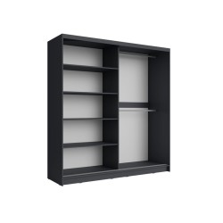 ARMOIRE COULISSANTE BRNO 200 × 215 × 60 CM ARM-BRNO
