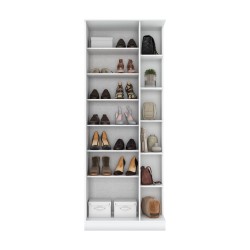 ARMOIRE DE RANGEMENT 1P /MIROIR BLANC 690 × 1790 × 335 D182-05 ARM-D182-05
