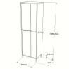 ARMOIRE DE RANGEMENT DY1-WK ARM-DYWK