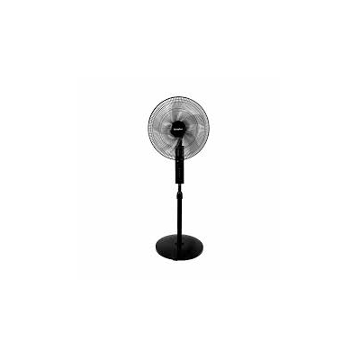 Ventilateur sur pied rond 45cm noir