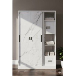 ARMOIRE FER W003 COULISSANT 3PORTES ARM-W003