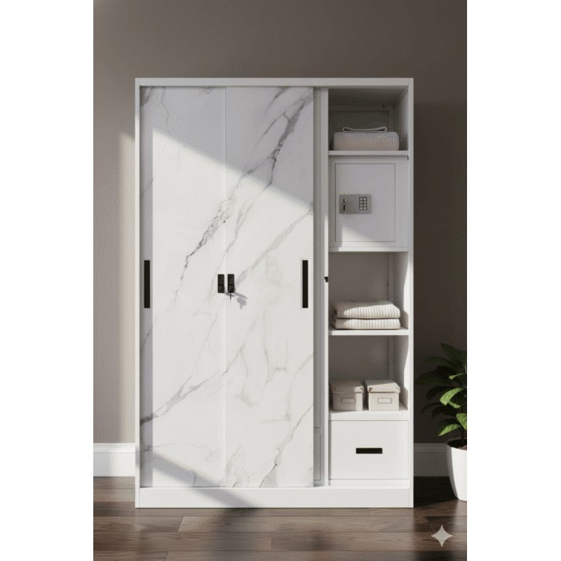 ARMOIRE FER W003 COULISSANT 3PORTES ARM-W003