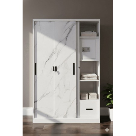 ARMOIRE FER W003 COULISSANT 3PORTES ARM-W003
