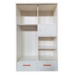 ARMOIRE FER Y001 2 PORTES ARMFER-Y001