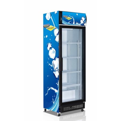Vitrine réfrigérée à boissons Eversteel 370L - 1 porte