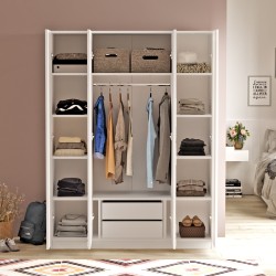 ARMOIRE HM2-W BLANCHE ARM-HM2-W