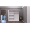 ARMOIRE OSLO BLANC SONOMA 200 × 210 × 60CM ARM-OSLO