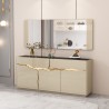 BAHUT BEIGE DORE 1800 × 400 × 700 92637 BAHUT- 92637