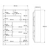 BIBLIOTHEQUE CF1-W BIBL- CF1-W