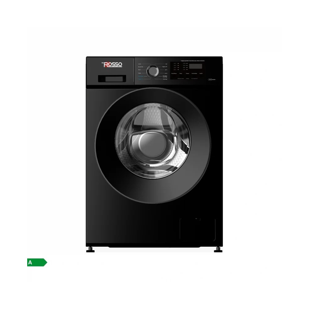 Lave-linge 12Kg De-Rosso DRS-WM1214 Noir