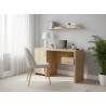 BUREAU LEMUR CHENE 140 × 80 × 60 BURE-LEMUR