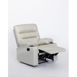 CANAPE RELAX MANUEL 90 × 100 × 48 × 165 7664-03 BEIGE 7664-03-RELAX