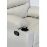 CANAPE RELAX MANUEL 90 × 100 × 48 × 165 7664-03 BEIGE 7664-03-RELAX