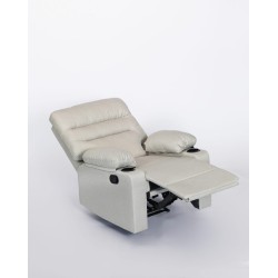 CANAPE RELAX MANUEL 90 × 100 × 48 × 165 7664-03 BEIGE 7664-03-RELAX