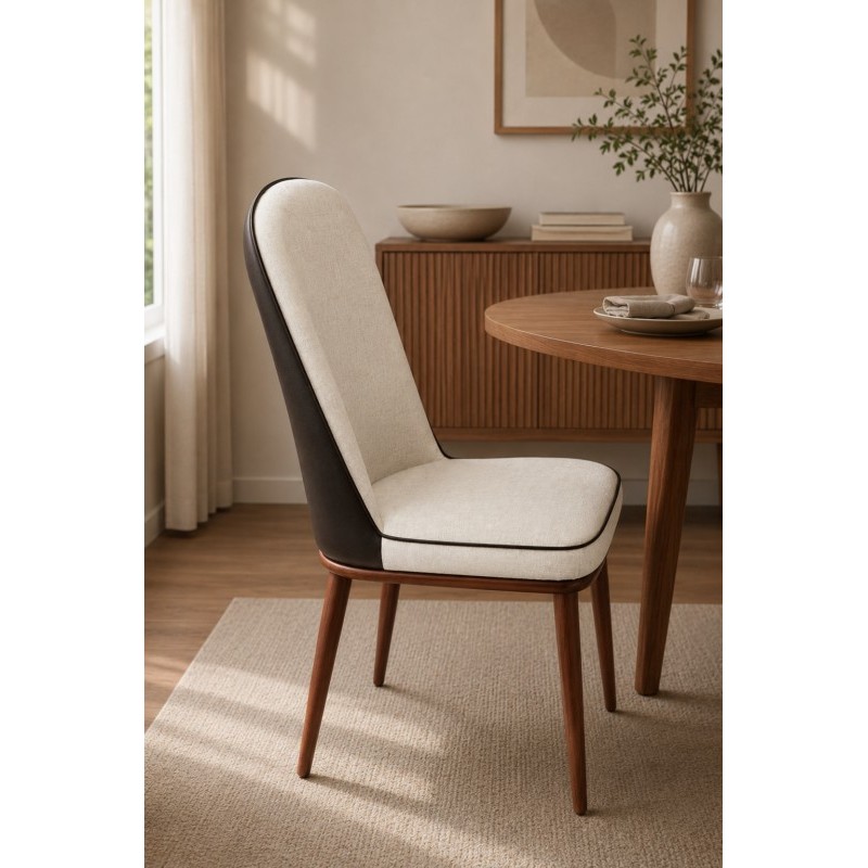 CHAISE B11 BEIGE 92 × 92 × 47 ASSISE PVC /PIED EN FER CHAISE-B11BEIGE