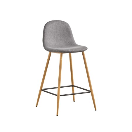 CHAISE BAR 318-2GRIS PIED BOIS CHAISEBAR-318GRIS-BOIS