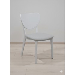CHAISE BOIS ASSISE GRIS 2380 CHAISE-2380