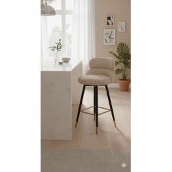 CHAISE DE BAR MODERNE SCANDINAVE HL01 ROTATIVE A 360° BAR-HL01