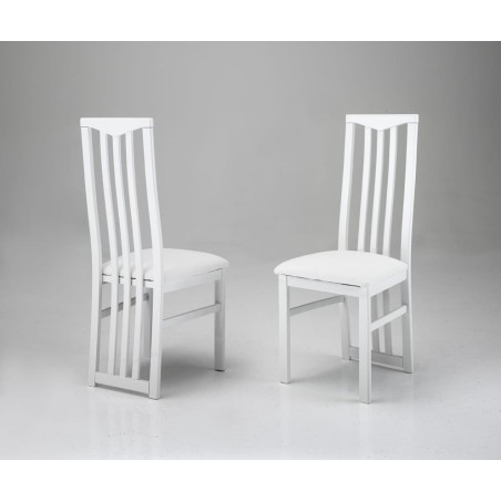 CHAISE DIVA BATON BLANCHE ASSISE ANTHRACITE CHAISE-DIVABATON