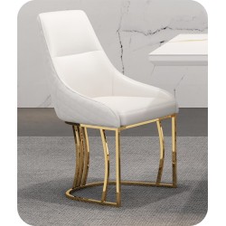 CHAISE DORE BLANC 11653 CHAISE-11653