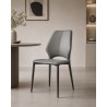 CHAISE GRIS 715 CHAISE-715GRIS
