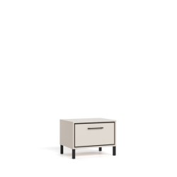 CHAMBRE A COUCHER 1600 × 200 SELIM BEIGE LIT+2TDC+CONSOLE+MIROIR +ARMOIR COULISSANTE CHAMBRE-SELIM