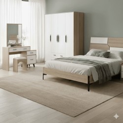 CHAMBRE A COUCHER 81403/802/9802-4/201 140 × 190 CHAMBRE-81403