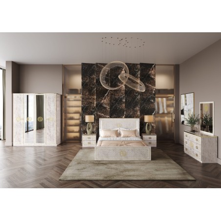 CHAMBRE A COUCHER GUJI 160 × 200 AVEC SOMMIER CHAMBRE-GUJI