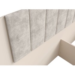 CHAMBRE A COUCHER LORENZ BEIGE 160 × 200 CHAMBRE-LORENZ