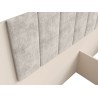 CHAMBRE A COUCHER LORENZ BEIGE 160 × 200 CHAMBRE-LORENZ