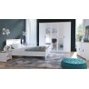 CHAMBRE A COUCHER NICEA BLANC/CHENE CHAMBRE-NICEA