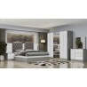 CHAMBRE A COUCHER UL-LR00048-5 LIT160/2CHEVET/COIF +ARMOIRE 6P CHAMBRE-ULR00048-5