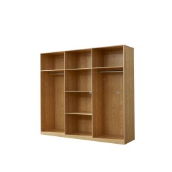 CHAMBRE DZ19 LIT160(AVEC COFFRE)+1 CHEVET +ARMOIRE 6PORTE CHAMBRE-DZ19