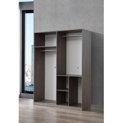 CHAMBRE DZ33 LIT160+1 CHEVET +ARMOIRE 4PORTE +COIFFEUSE CHAMBRE-DZ33