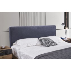 CHAMBRE DZ43 LIT160+1 CHEVET +ARMOIRE 4PORTE +COIFFEUSE CHENE/GRIS MARBRE CHAMBRE-DZ43