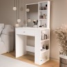 COIFFEUSE BLANCHE MO1-W 694 × 1350 × 400 MO1-W-COIF