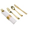 COUVERT DORE/ARGENTE/ROSE GOLD EN BOITE DE 25 COUVERT25-BTE